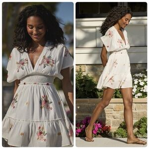 PQ Swim Floral Embroidered Dress from Anthropologie